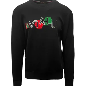 Vialli Black Kuwiti Sweater