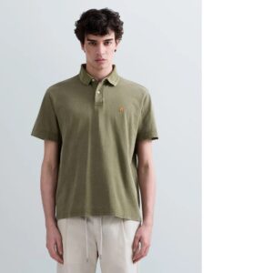 Replay Marble Dye Piquet Golfer